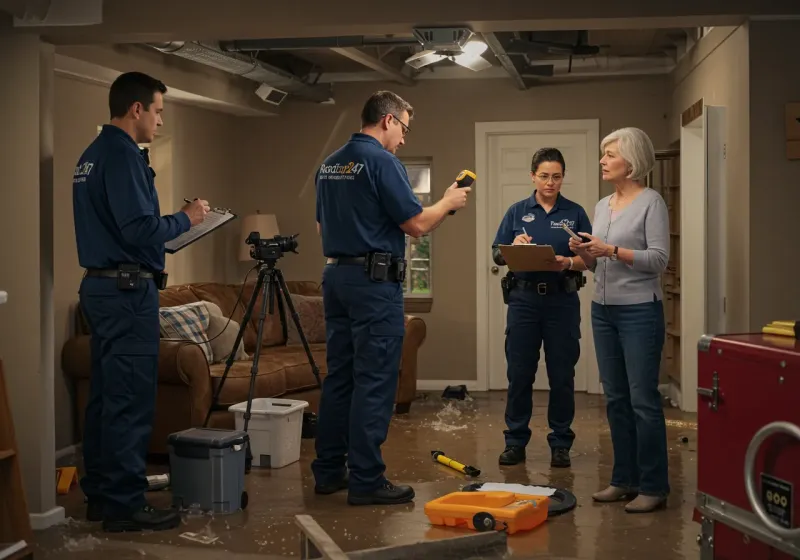 Water Damage Assessment and Insurance Documentation process in Snyder, OK