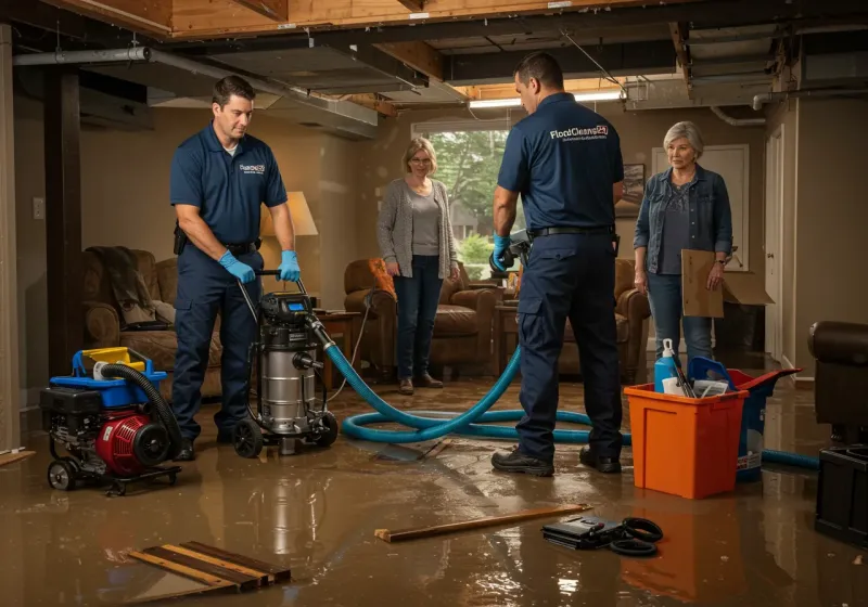 Basement Water Extraction and Removal Techniques process in Snyder, OK